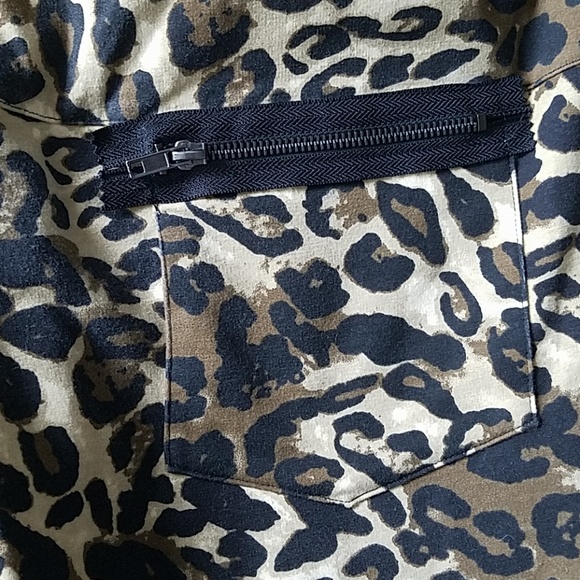 Urban Groove Cheetah Balera Dance Pants Large - Picture 4 of 8